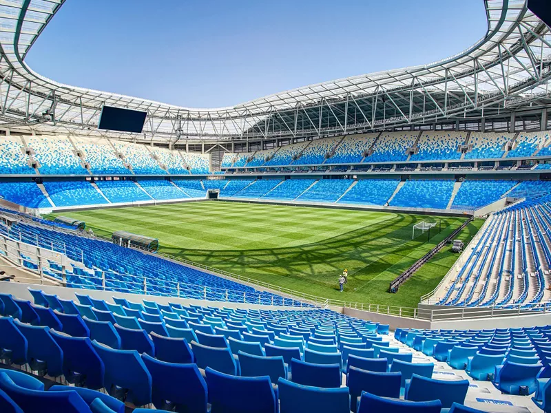 Yuav Ua Li Cas Ib Lub Tsev Ua Yeeb Yam Hlau Football Stadium Hloov Cov Kev Ua Si Niaj Hnub Niaj Hnub