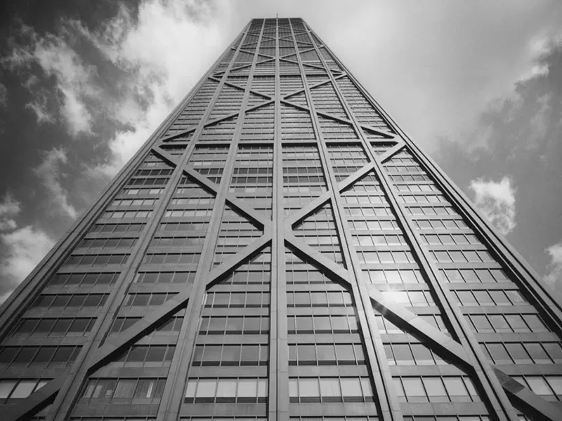 Steel-framed skyscrapers